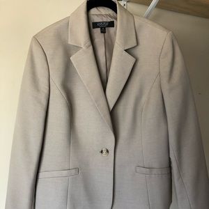 Staple beige suit jacket